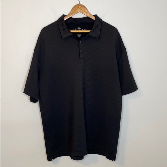 Nike Other - Nike Golf dark grey stripe short sleeve polo -XXL